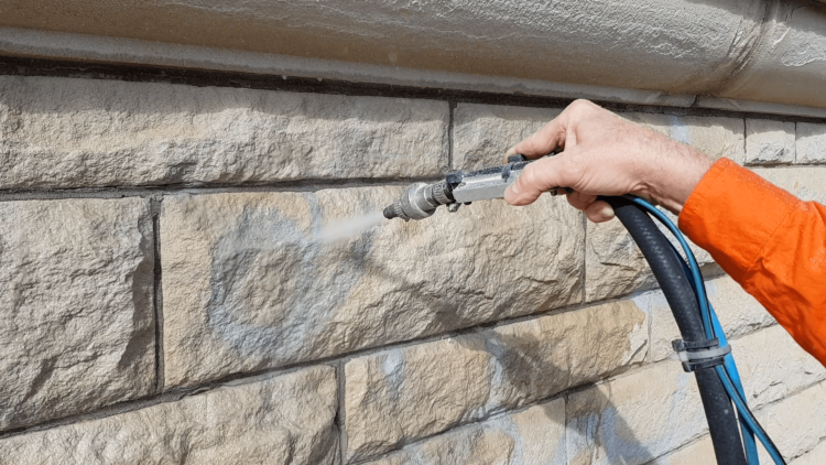 Stones painting  Cleaning